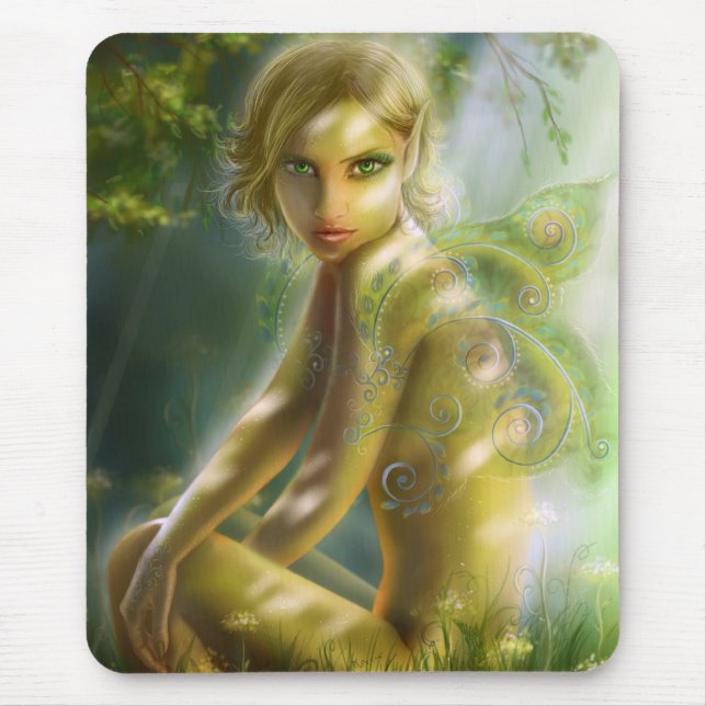 Mouse Pad "Elf in wood" Mousepad (Vorne)