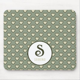 Mouse Pad für den Mouse-Pad für Monogramm Name Lig Mousepad