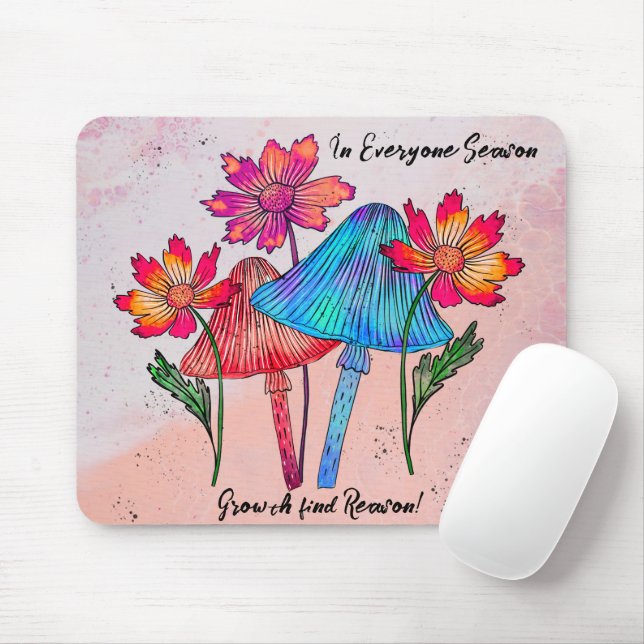 "Mouse Pad für die Mouse-Mouse-Mouse mit Inspirati Mousepad (Mit Mouse)