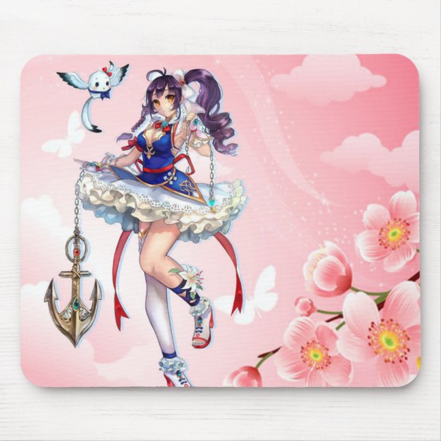 Mouse pad Girl Anime collection Mousepad (Vorne)