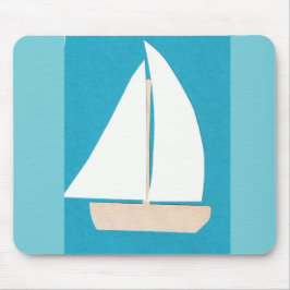 Mouse Pad mit Sailboat Design Mousepad