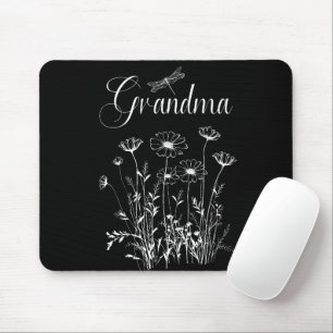 Mouse Pad - Oma Wildblume Dragonfly Mousepad