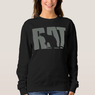 Mouse Rat Bekleidung Ratte Sweatshirt