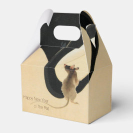 Mouse Top Hat Chinese Rat Year Zodiac Birthday GFB Geschenkschachtel