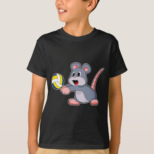 Mouse Volleyball T-Shirt (Vorderseite)