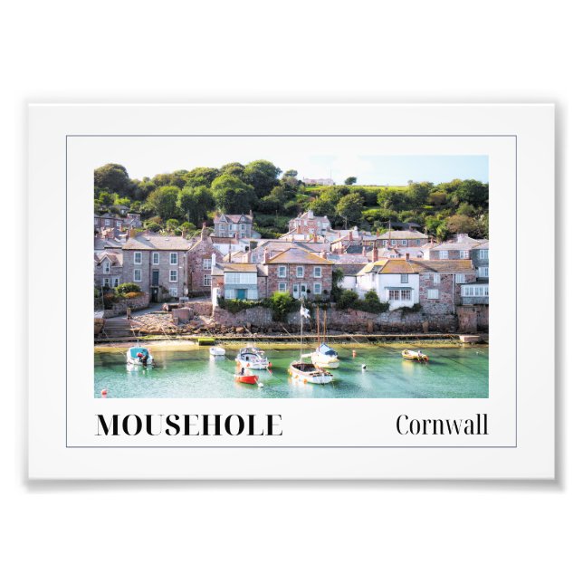 Mousehole, Cornwall Fotodruck (Vorne)