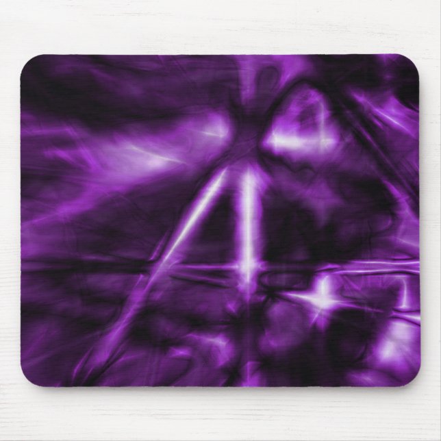Mousemat Electric, Abstrakte Lila Mousepad (Vorne)