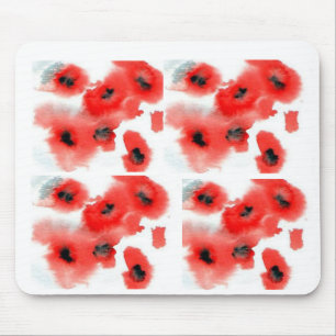mousemat - Mohnblumen Mousepad