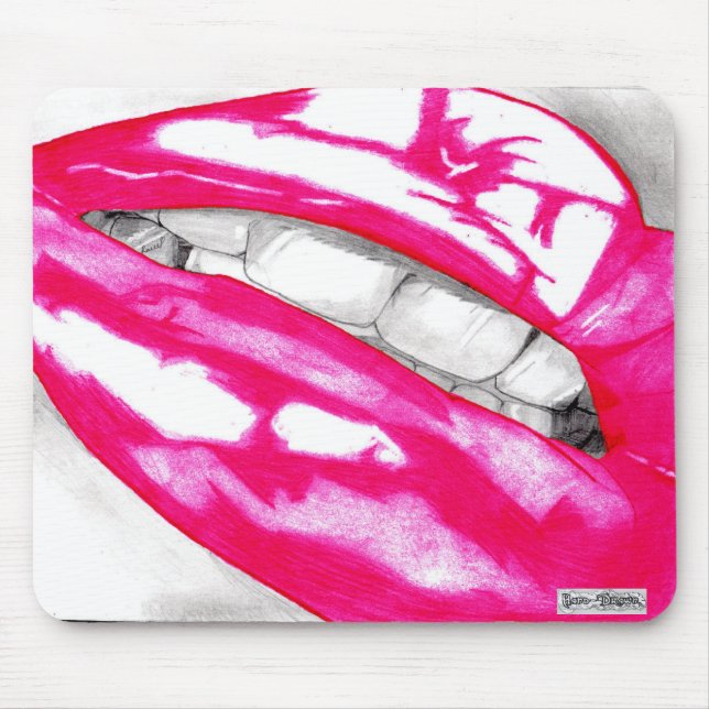 Mousemat (rosa) mousepad (Vorne)