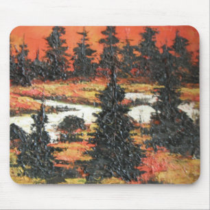 Mousepad Ann Hayes Malerei Baum Delight