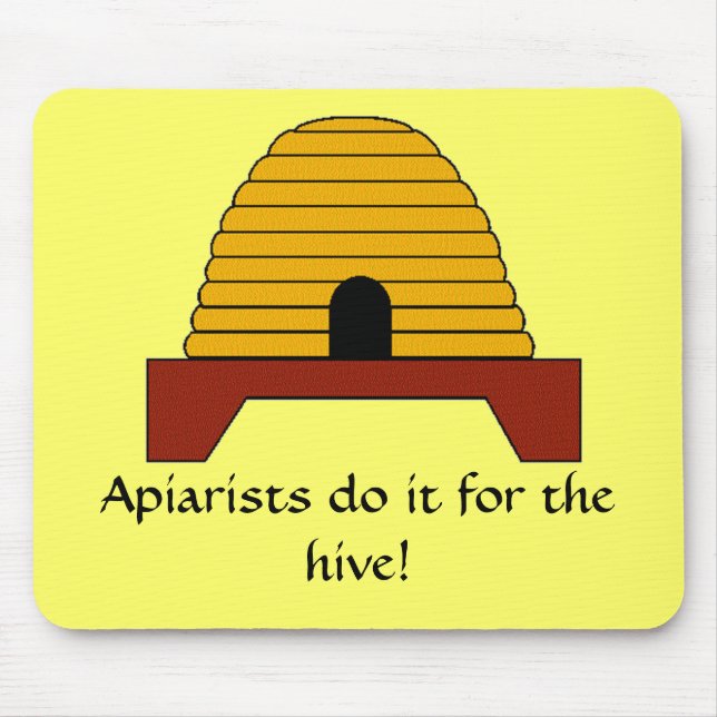 Mousepad - Apiaristen tun es für den Bienenstock (Vorne)