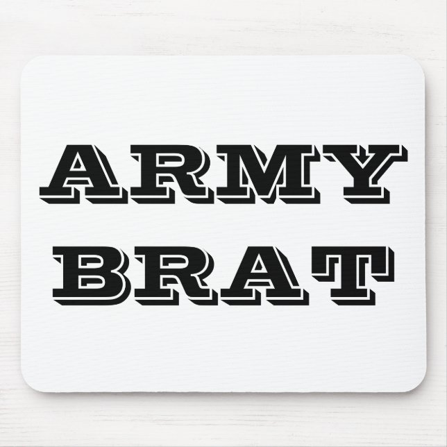 Mousepad Army Brat (Vorne)