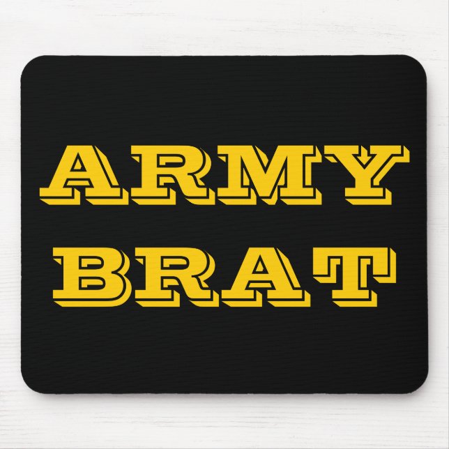 Mousepad Army Brat (Vorne)