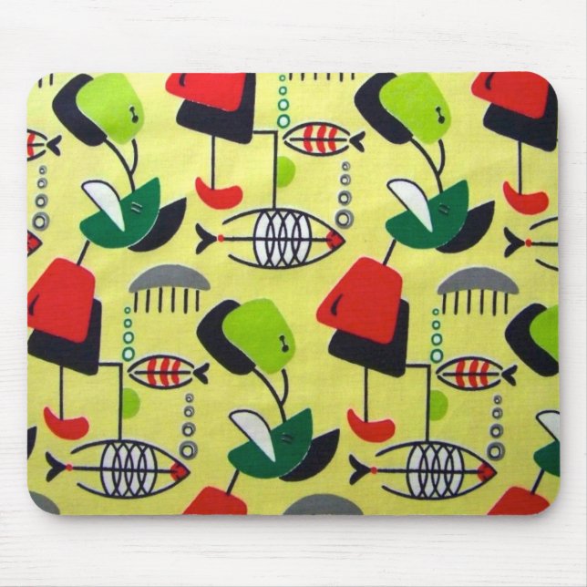 Mousepad aus dem Mittelalter, moderne Atomfischmus (Vorne)