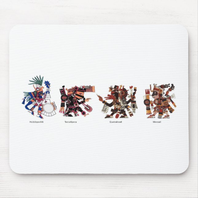 Mousepad: Aztekischer Pantheon Mousepad (Vorne)