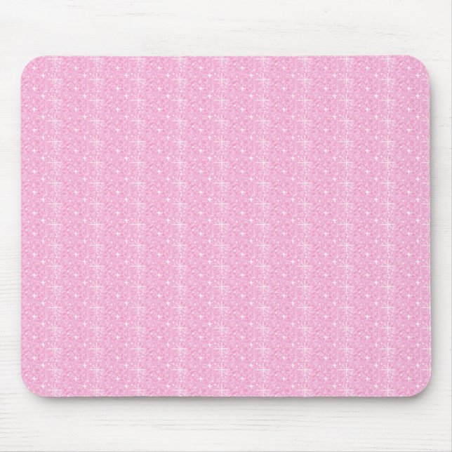 Mousepad Baby Pink Glitzer (Vorne)