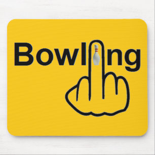 Mousepad Bowling Gedreht