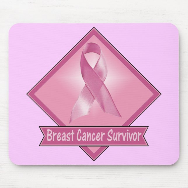 Mousepad - Brustkrebs-Überlebender (Vorne)
