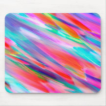 Mousepad buntes digitales Kunstspritzen