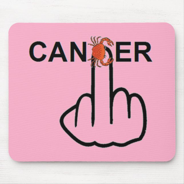 Mousepad Cancer Dreh (Vorne)