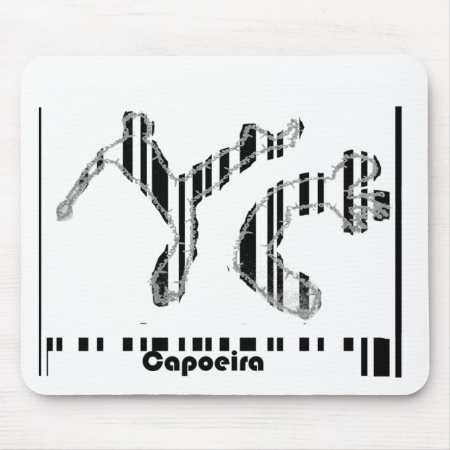 mousepad capoeira Barcode (Vorne)