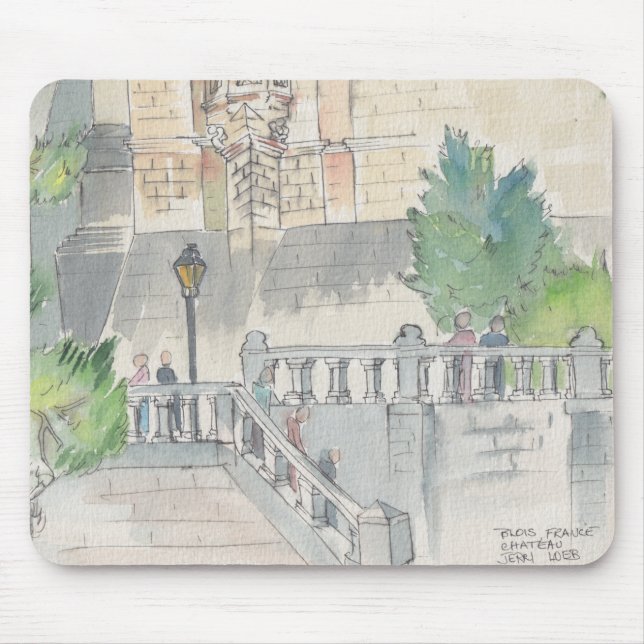 Mousepad ‚Chateau de Blois/Frankreich‘ (Vorne)