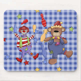 Mousepad Circus Clowns