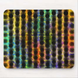 MousePad colorido de bolinhas bagunçadas alinhadas