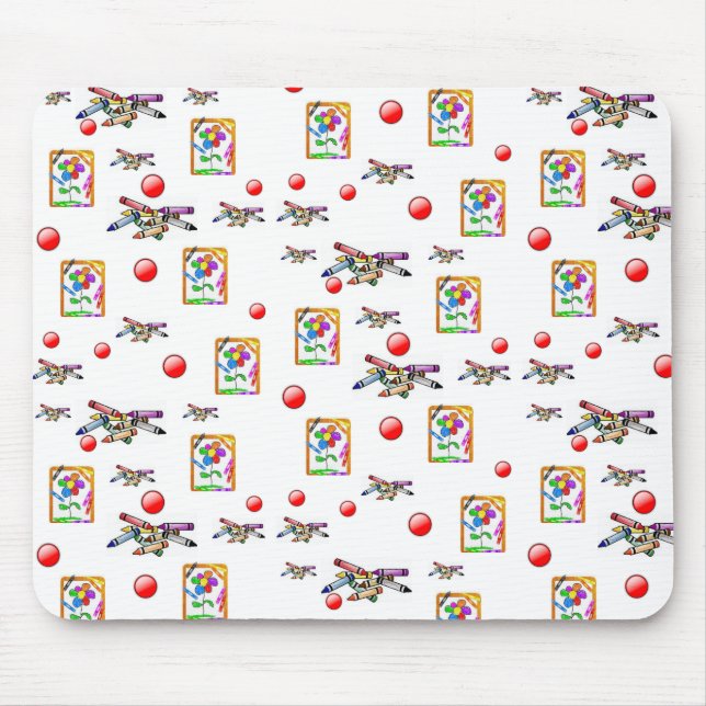 Mousepad Crayon (Vorne)