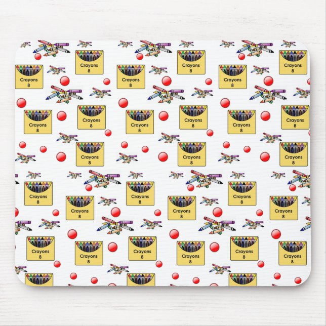 Mousepad Crayon (Vorne)