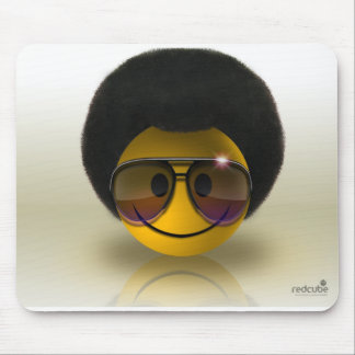Mousepad des Smile Afro