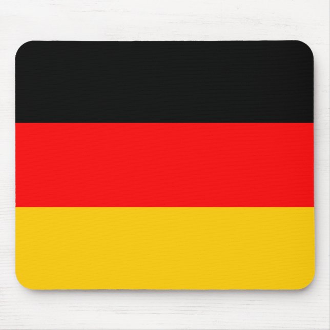 Mousepad Deutschland Fahne (Vorne)