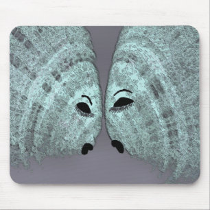 Mousepad, digitale Fische Mousepad
