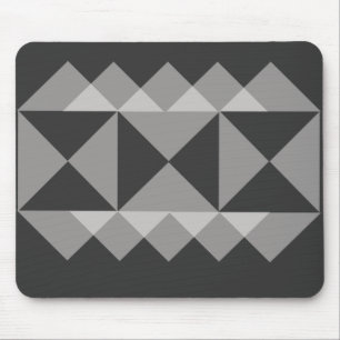 Mousepad - Dreieck-Muster in Ihrer Farbe