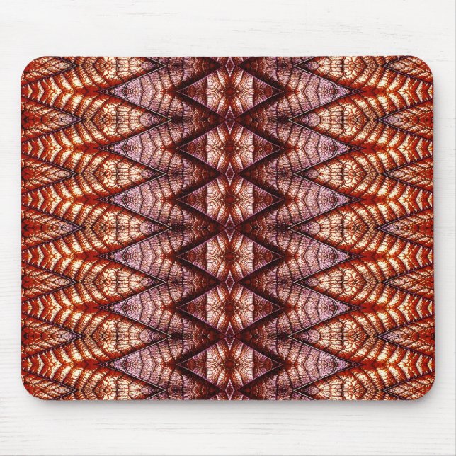 Mousepad, Ein elegantes rotes Design klassisches D Mousepad (Vorne)