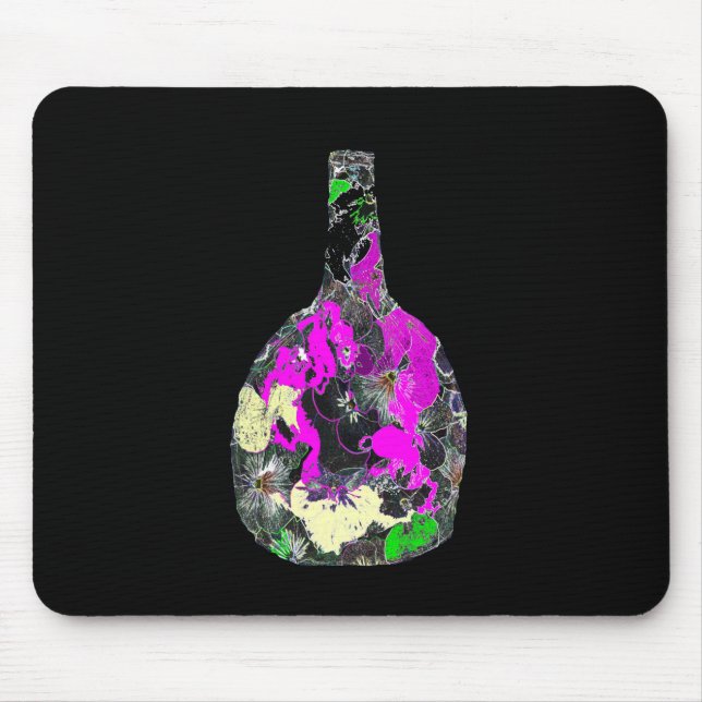Mousepad einer farbigen Vase (Vorne)