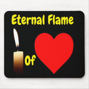 Mousepad ewige Flamme der Liebe
