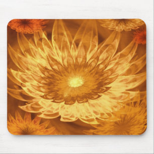 Mousepad Fantasy Blume gelb