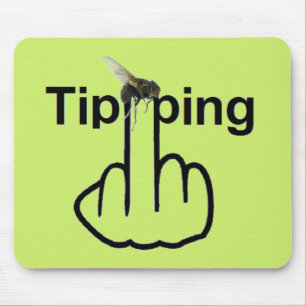 Mousepad Fly Tipping Gedreht