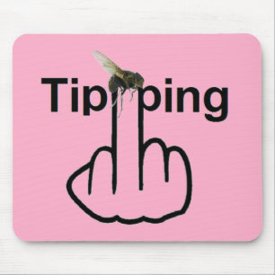 Mousepad Fly Tipping Gedreht