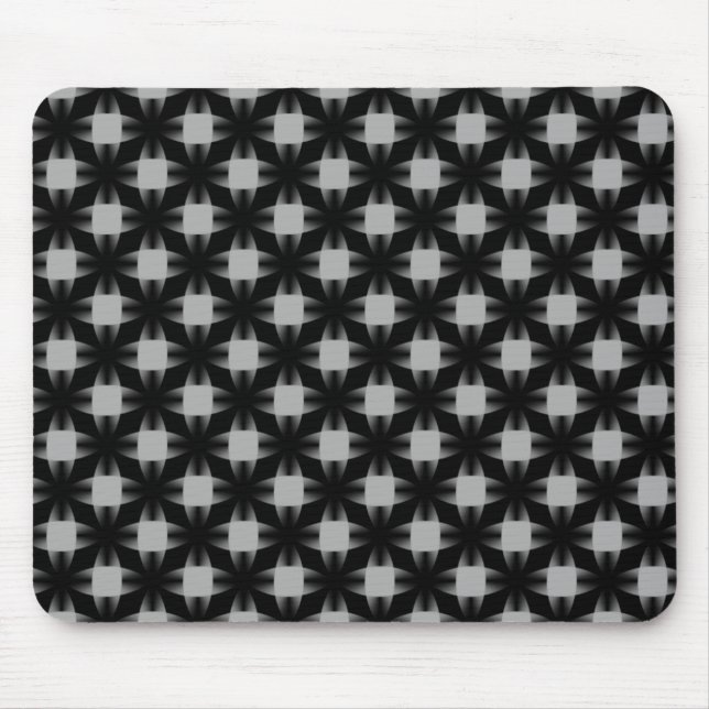 Mousepad für schwarze und graue, dunkle Festplatte (Vorne)