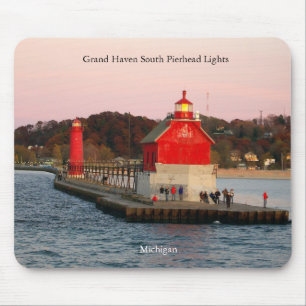 Mousepad Grand Haven South Pierhead Lights