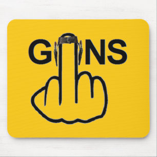 Mousepad Guns Gedreht