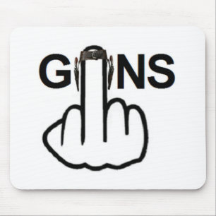 Mousepad Guns Gedreht