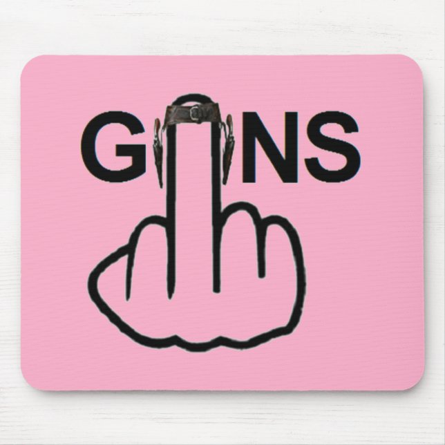Mousepad Guns Gedreht (Vorne)