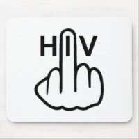 Mousepad HIV Gedreht