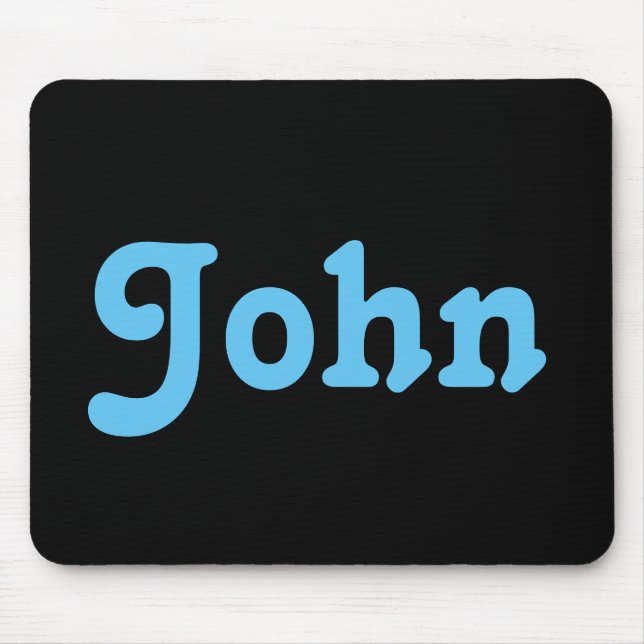Mousepad John (Vorne)