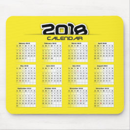 Mousepad-Kalender 2018 Mousepad