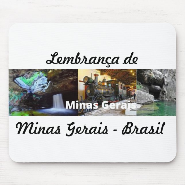 Mousepad lembrança de Minas Gerais (Vorne)