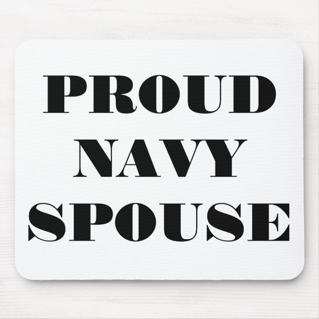 Mousepad-Marinefrau Mousepad (Vorne)